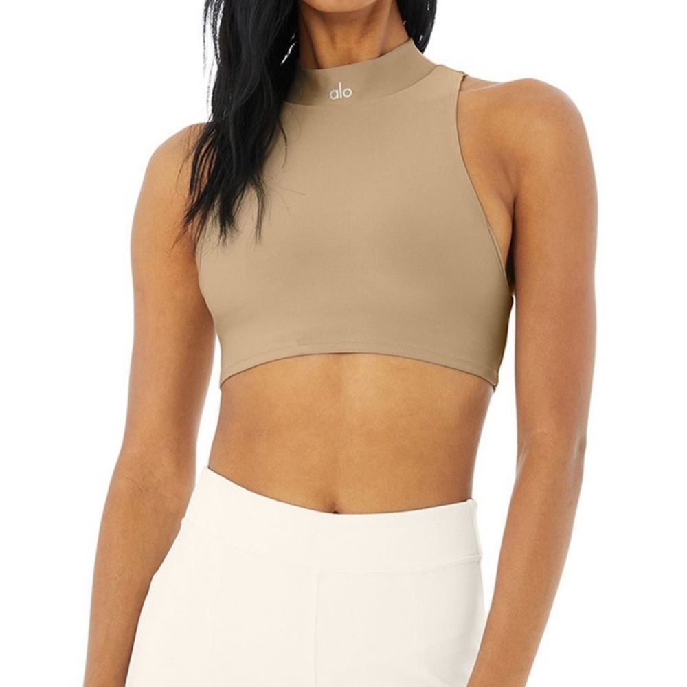 Airlift Fuse Bra Tank - Gravel